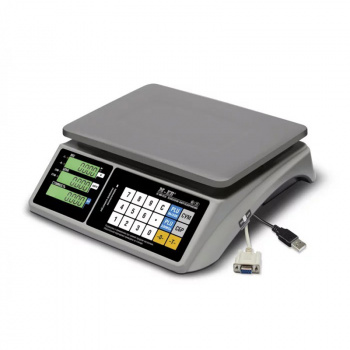 Весы M-ER 328AC-15.2  "TOUCH-M"  LCD RS232 и USB (COM)