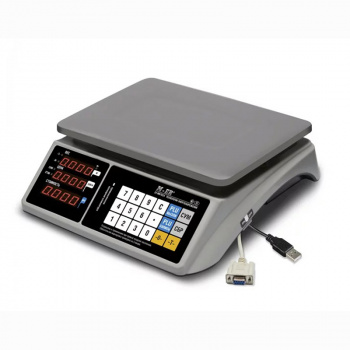 Весы M-ER 328AC-15.2 "TOUCH-M" LED RS232 и USB (COM)